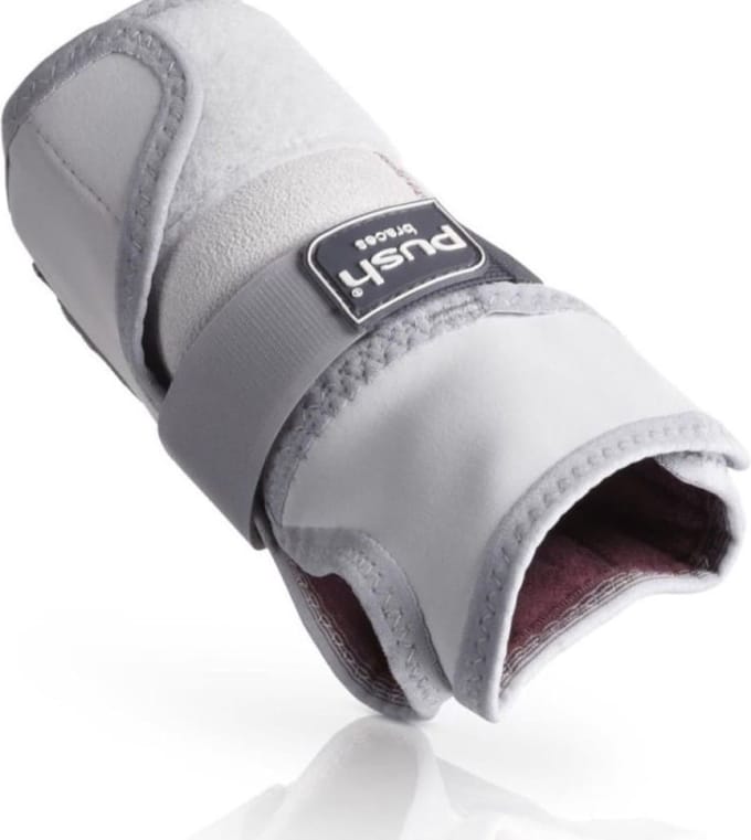 Push Med Polsbrace Splint - Grijs - Links - Maat 1