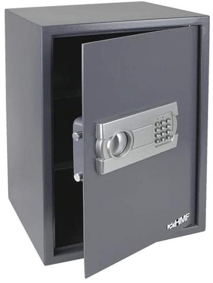 Meubelkluis met elektronisch slot - 50x35x31 cm - Antraciet