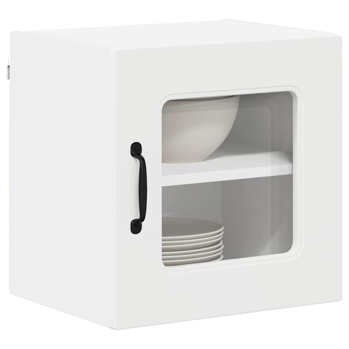 vidaXL - Vaatwasserpaneel - met - 1 - glazen - deur - KALMAR - 2 - st - Wit