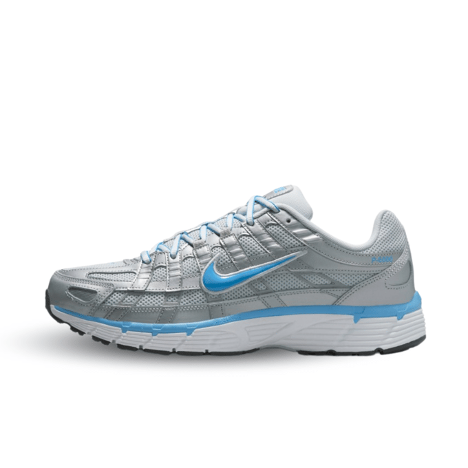 Nike P-6000 Metallic Platinum Pure Platinum Metallic Silver University Blue