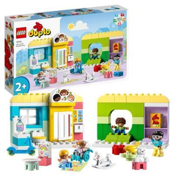 LEGO 10992 Het leven in het kinderdagverblijf Bouwen en stapelen