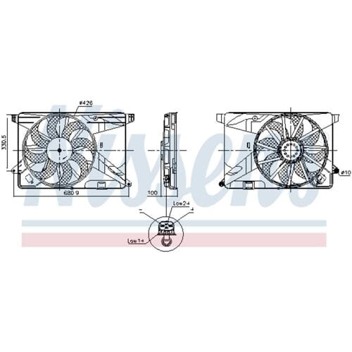 Blower NISSENS 850124