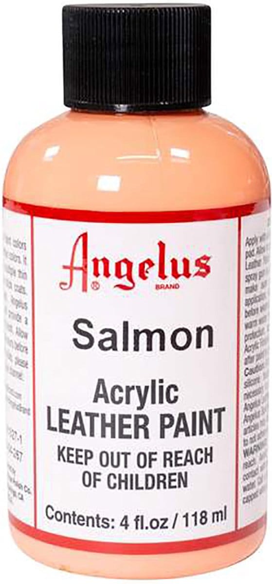 Angelus Leather Acrylic Paint - textielverf voor leren stoffen - acrylbasis - Salmon - 118ml