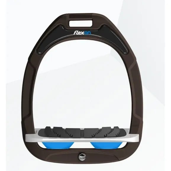 Ingeknikte Grip Beugels Bruin/Grijs/Blauw Flex-On Green Composite