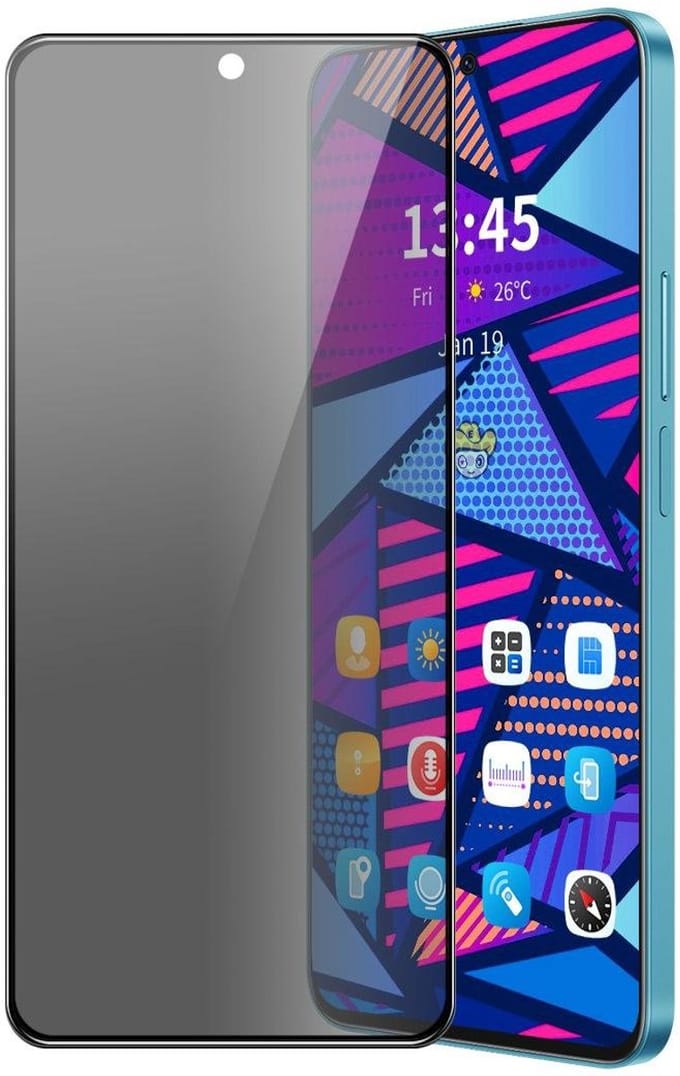 Solidenz Privacy Screenprotector - Geschikt voor Samsung Galaxy S25 FE