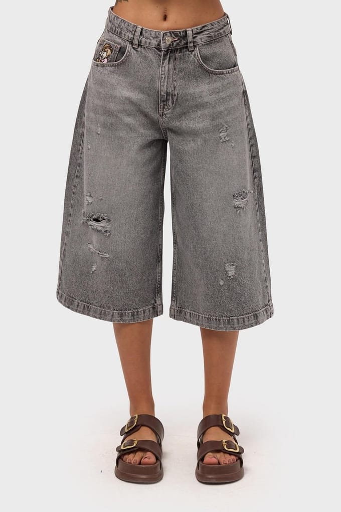 It's Basic - BERMUDA DENIM SHORT