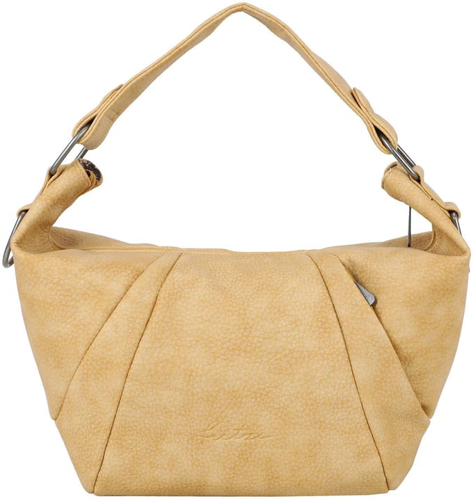 Fritzi aus Preußen schoudertas Croissant Hobo Bag Grainy Soft Sunset Lichtbruin
