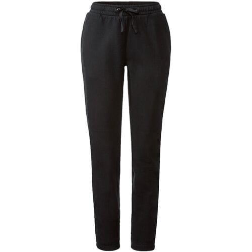 ESMARA Dames joggingbroek met boordjes, normale taille (Zwart, M (40/42))