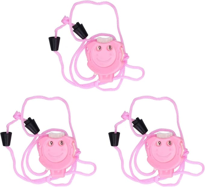 Breisteektellers - Haak tellers - Brei projecten - Compact en draagbaar - 4.8 x 4 cm - Roze