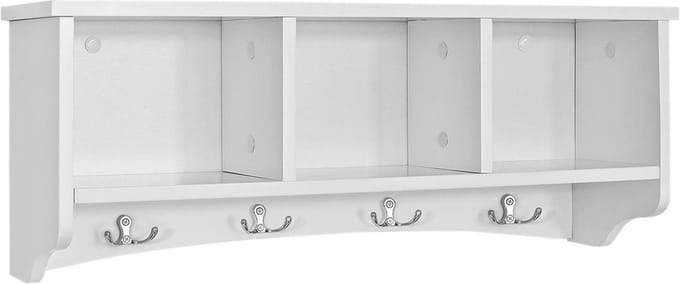 Simpletrade Wandkapstok - Kapstok - Hout - 60x15x23 cm