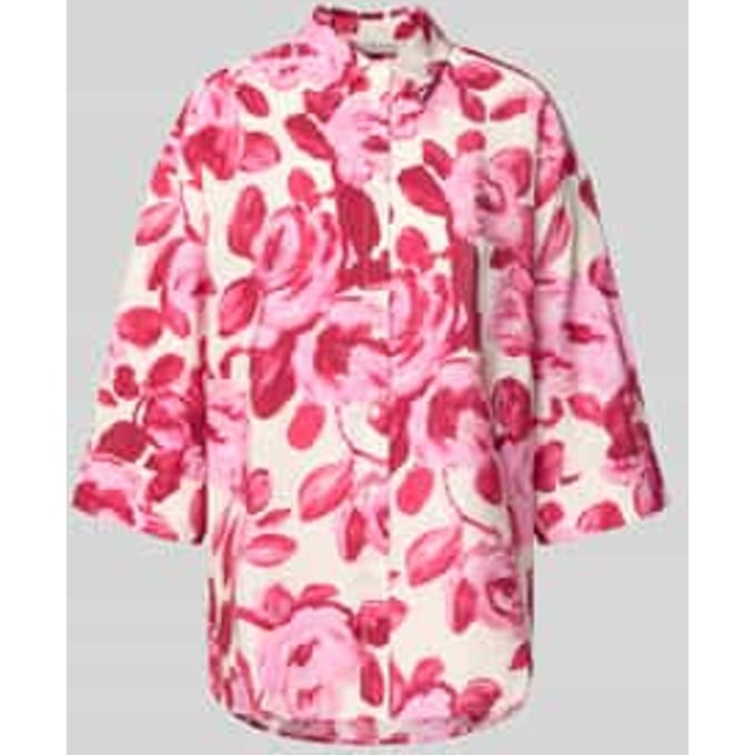 Regular fit blouse met 3/4-mouwen, model 'Edrina'