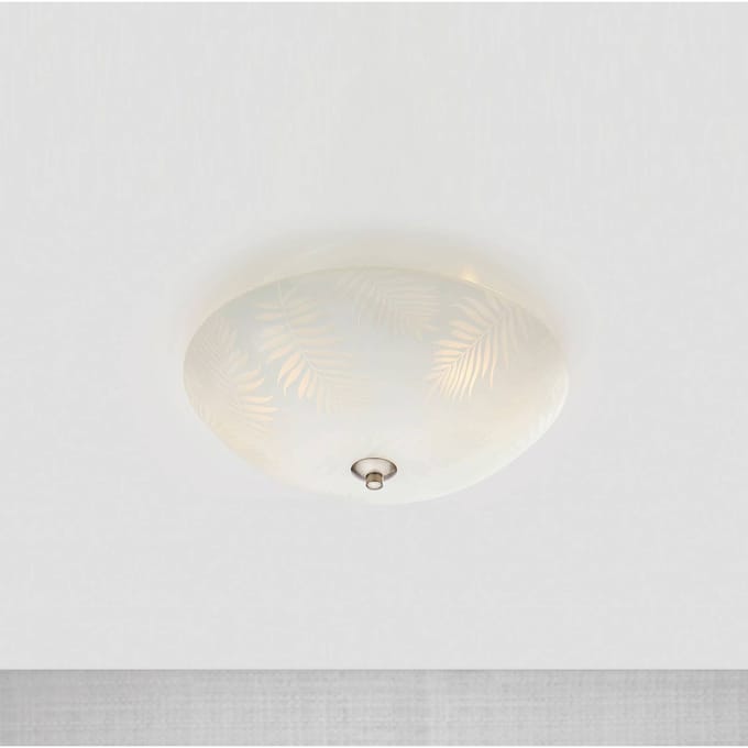 Markslöjd Plafondlamp Blad van glas, Ø 43 cm