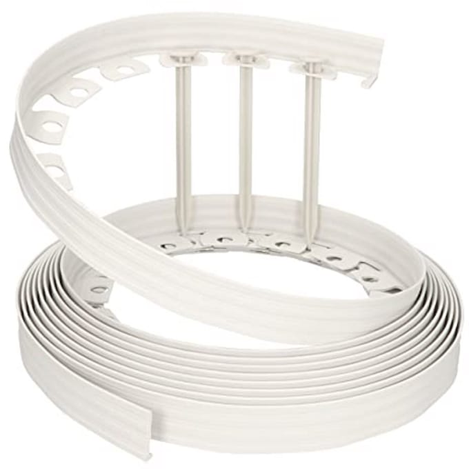 Flexibele kunststof gazonrand 10 meter - Ideaal voor tuinindeling