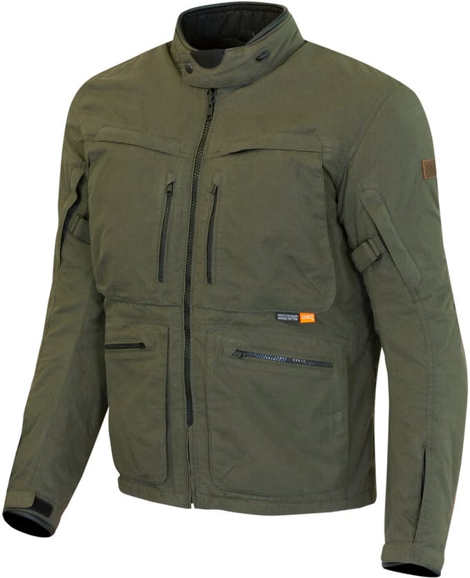 Merlin Drifter D3O Explorer Groen Textiele Motorjas - Jas