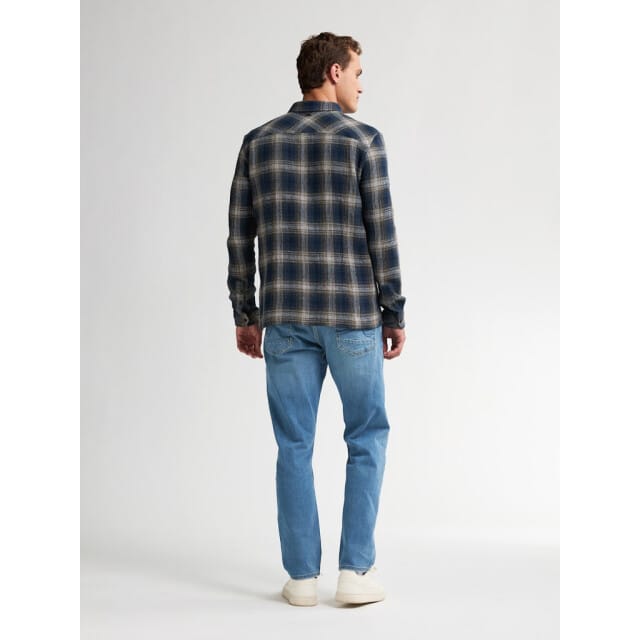 Petrol Industries Men shirt long sleeve check dessin