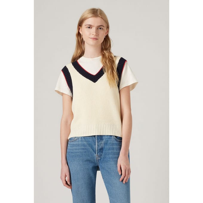 Levi's Brynn Sweater Vest Größe: L | Strickpullover Outlet | Damen