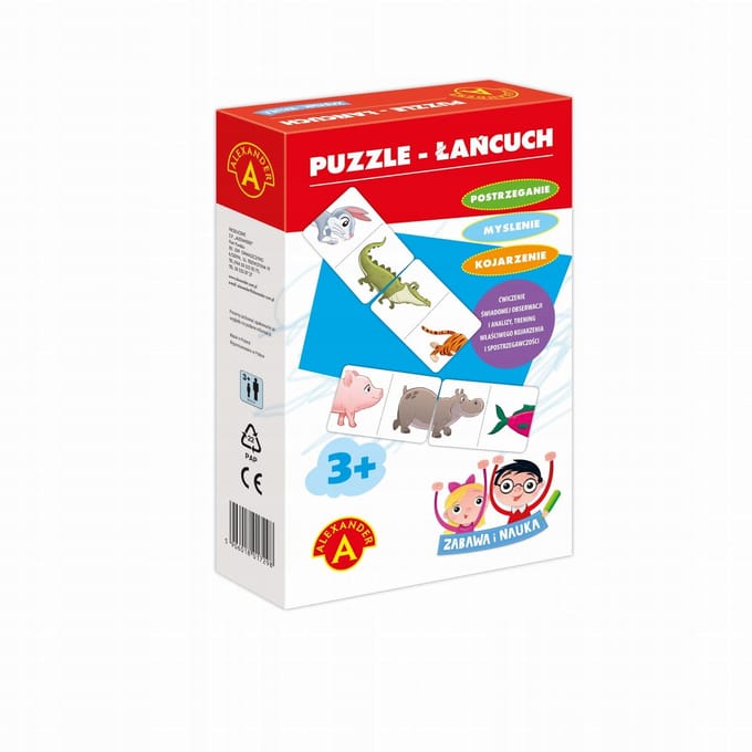 Alexander Puzzelketting - 16 stukjes
