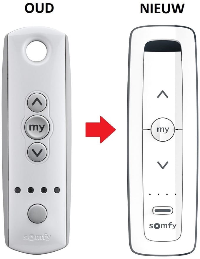 Somfy Situo 5 Pure II - RTS - Somfy rolluik afstandsbediening