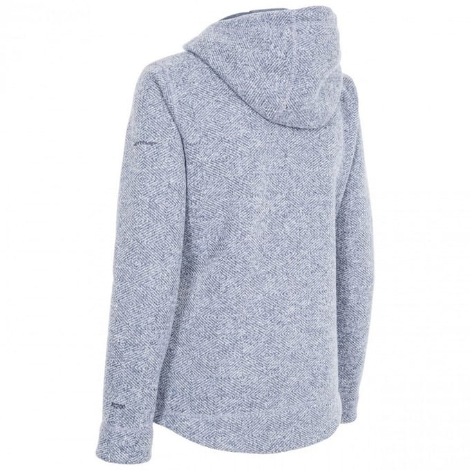 Trespass - Dames Reserve Fleece Vest met Capuchon (Denim Blauw)