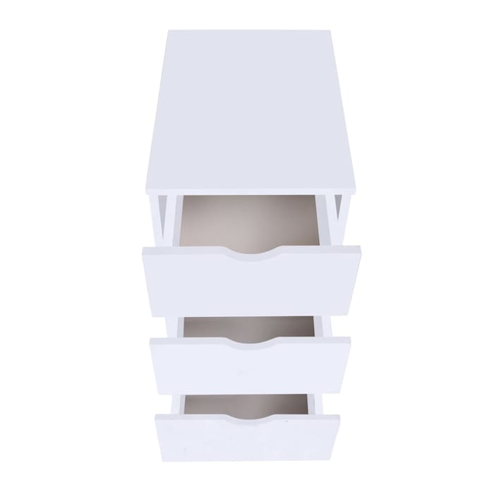 vidaXL - Ladekast - 33x45x60 - cm - wit