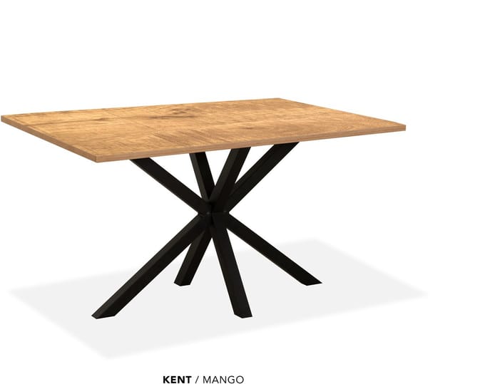 Maxfurn - Eettafel | Zeer krasvast | Kleur: Mango| Afmeting 190x90cm