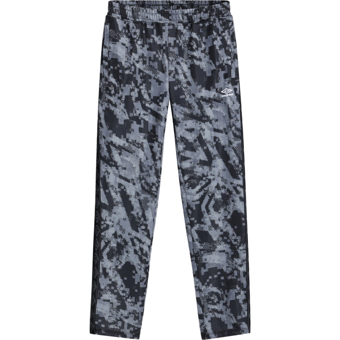 Umbro Heren trainingsbroek met tape (Zwarte Camo)