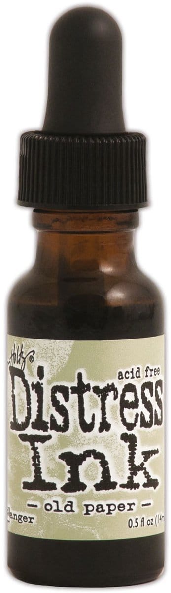 Ranger Distress Re- Inker 14 ml - old paper