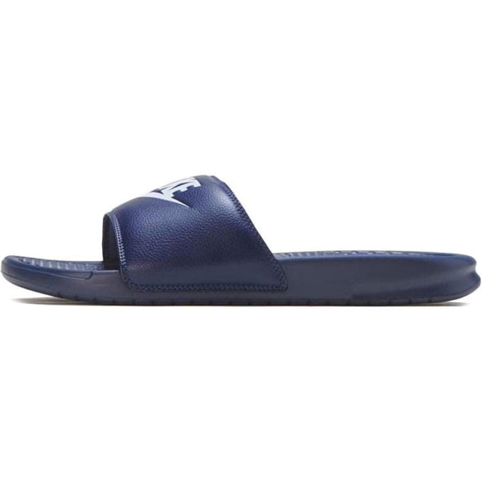 Nike Benassi JDI, Heren marineblauwe slippers 40 Vloot
