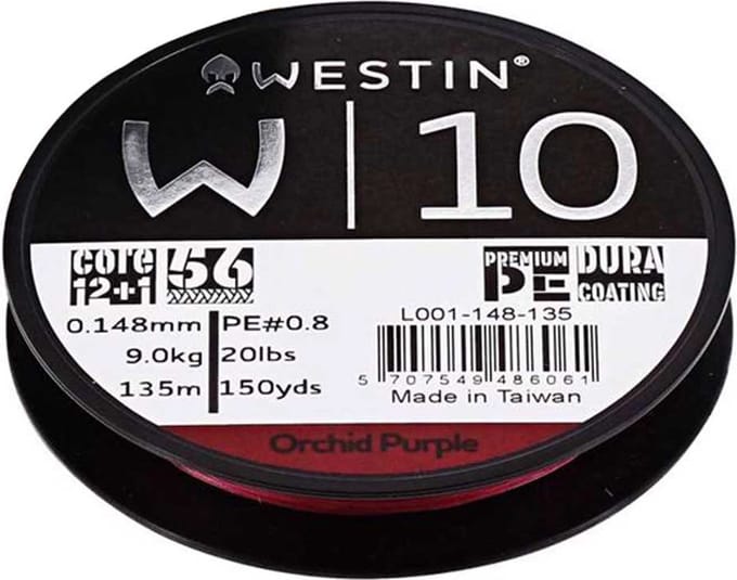 Westin W10 13-Braid 135m 0.205mm 13.4kg Orchid Purple