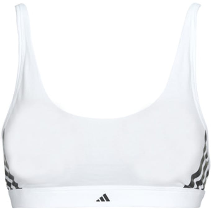 Adidas Bralette Sport Active Essentials Cotton 3 Stripes