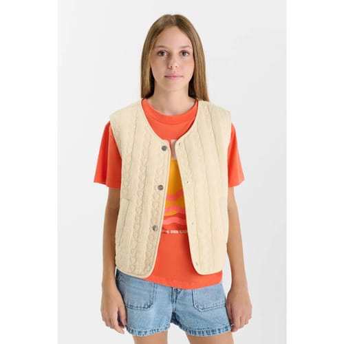 Vest Le Temps des Cerises GUDRAGI mouwloos jack
