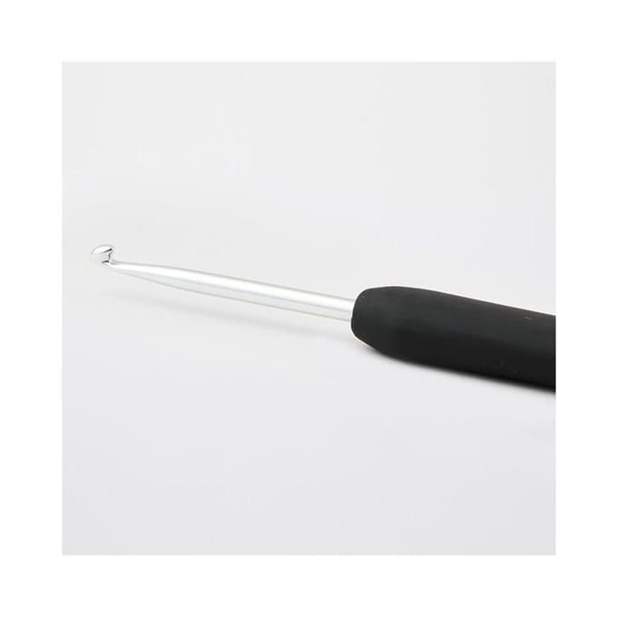 Crochet - KNITPRO - 30861A - Acier - Manche doux - Pointe plaquée or - 0,50A M