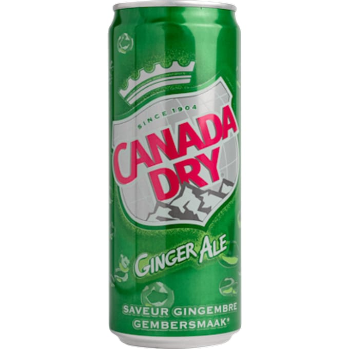 Ginger ale slimcan