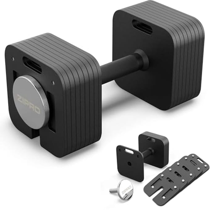 Verstelbare Halters Vierkant 16-24kg - Krachttraining Thuis