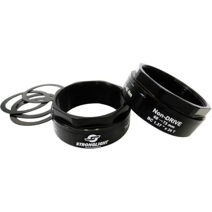 Geïntegreerde naafcupadapter voor het wisselen van bb30 (42 mm) naar Stronglight schroefdraad. BSC/1,37 x 24