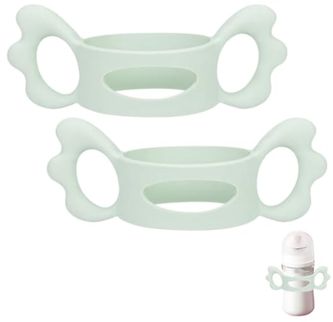 Ergonomische Babyflesgreep - Brede Hals Flessengreep voor Kinderen - Set van 2
