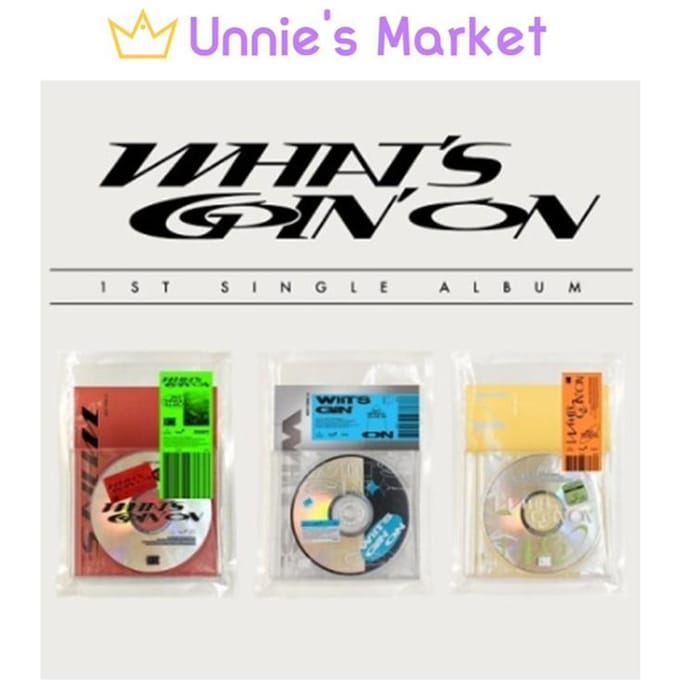 OMEGA X - WHAT'S GOIN ON Album + Gratis Cadeau Random,No poster black