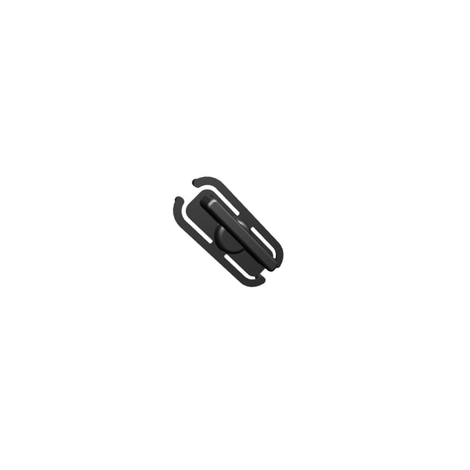 AEG knop, grijs, rechthoekig, Saffron 140060366063