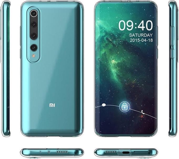 Hoesje Geschikt voor: Xiaomi Mi 10 / 10 Pro - Silicone - Transparant