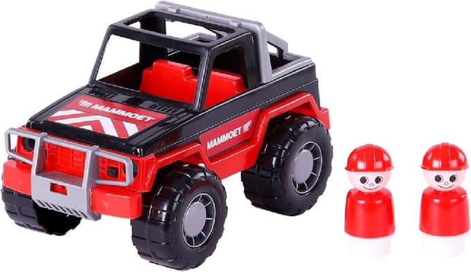 Mammoet Toys Cavallino Mammoth Off-Road Vehicle with Toy Figures