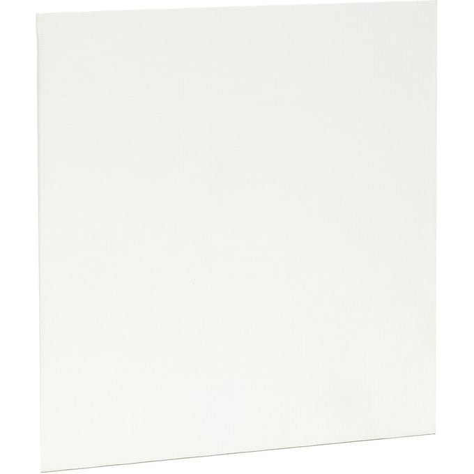 1 stuk Katoenen Canvas Panelen Tekenbord voor Olie Acrylverf wit