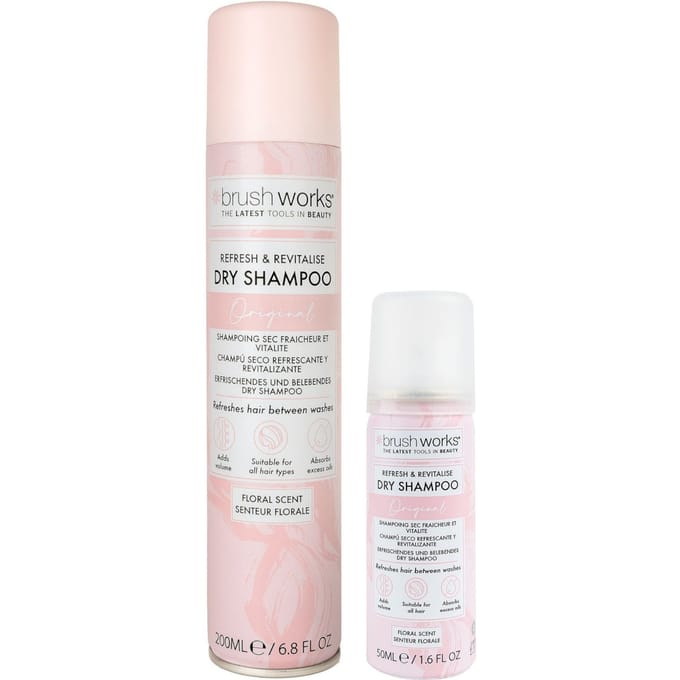 brushworks Refresh &amp; Revitalise Dry Shampoo 50 ml
