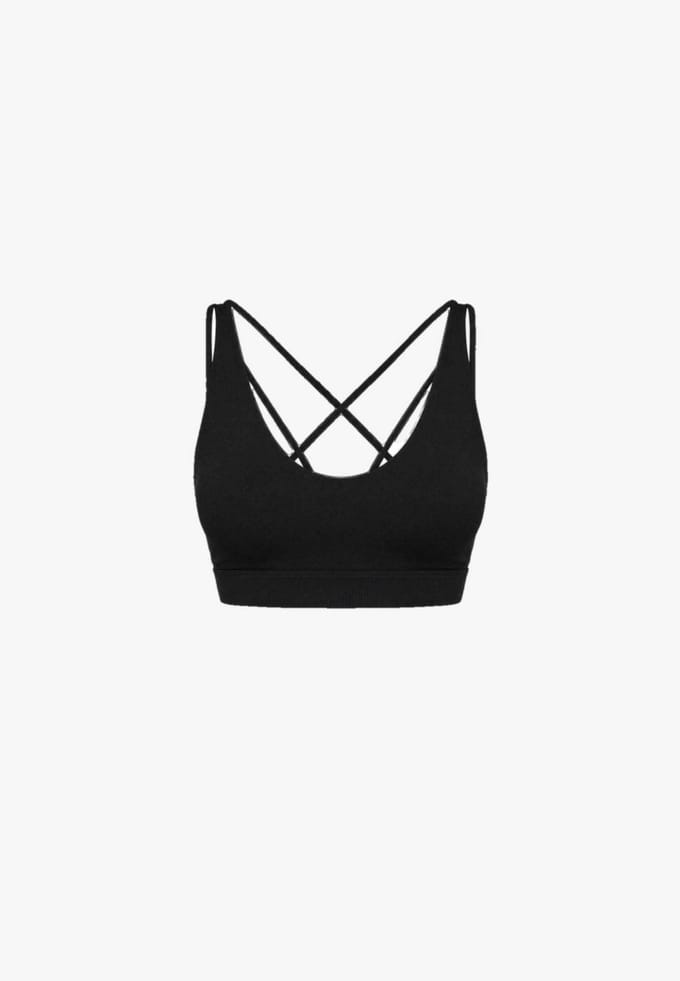 SNOCKS Premium Sport BH Dames – Multi-Strap – Medium Support – Uitneembare Cups – 4-Way Stretch & Sneldrogend – Voor Yoga, Pilates & Training – 1 Stuk