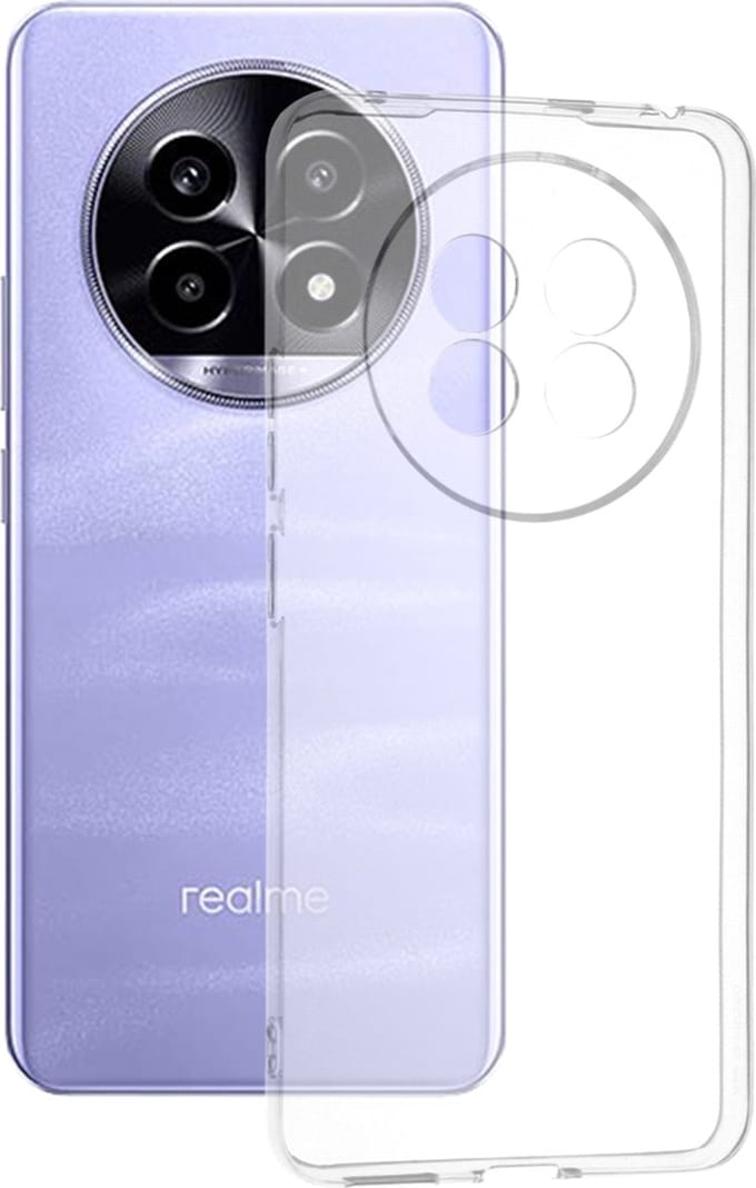 Hoesje geschikt voor Realme 13 Pro / 13 Pro Plus - Techsuit Clear Silicone Back Cover - Transparant