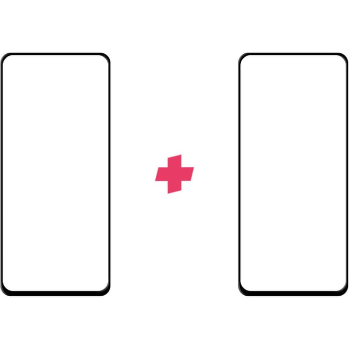 DuoPack: Xiaomi Redmi Note 10 Pro screenprotector gehard glas Edge to Edge