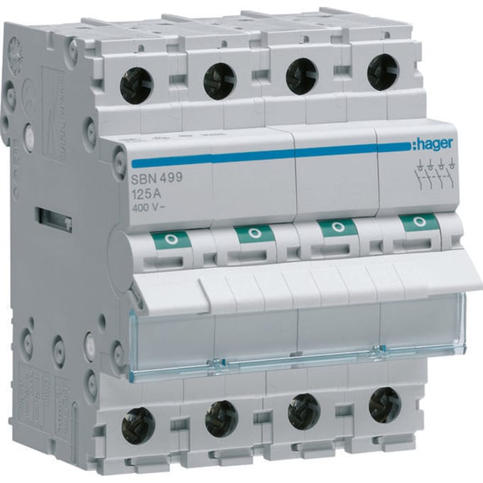 Hager SBN Inbouwschakelaar Modulair - SBN499 - E2SH8