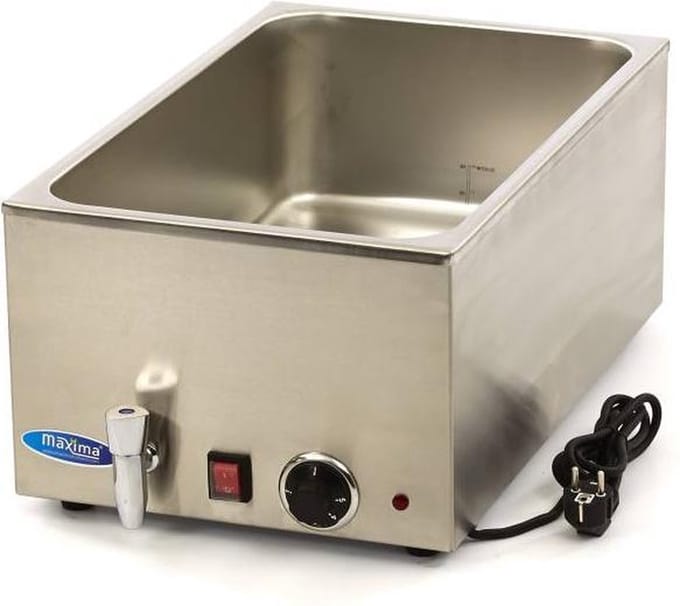 Bain Marie - met Tapkraan - excl. 1/1 GN-Set - Elektrisch