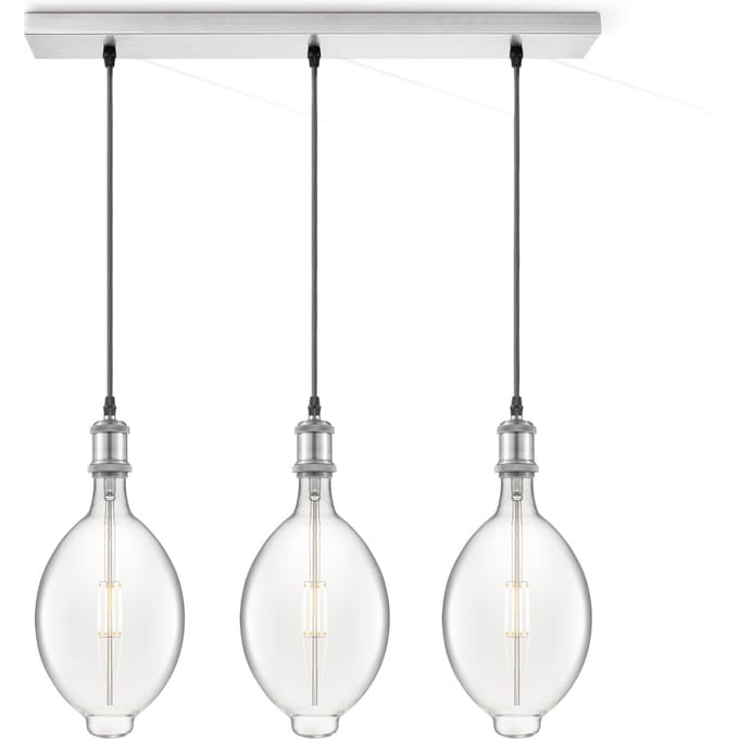 Home sweet home hanglamp Vintage 3L Beam Oval - helder