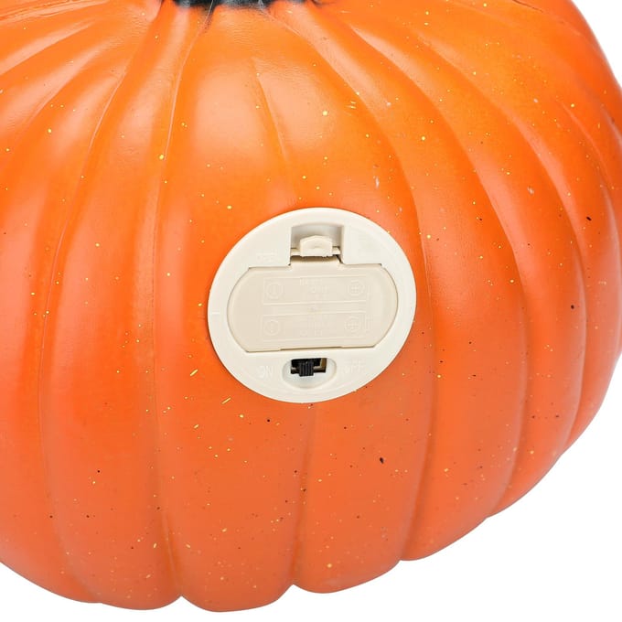 Halloween Pasen Gezicht Grappig Hallow Pompoen Lichtjes Versieren Vakantie Decoraties orange