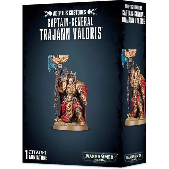 Beeldje Games Workshop Warhammer 40k - Adeptus Custodes Captain General Trajann Valoris